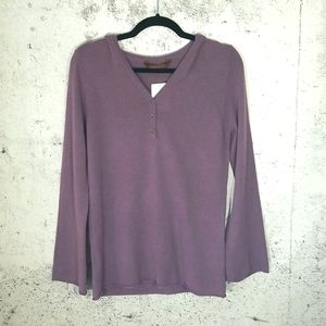 SHIMERA Vintage Cashmere Hoodie Sweater Small Purple Nordstrom
